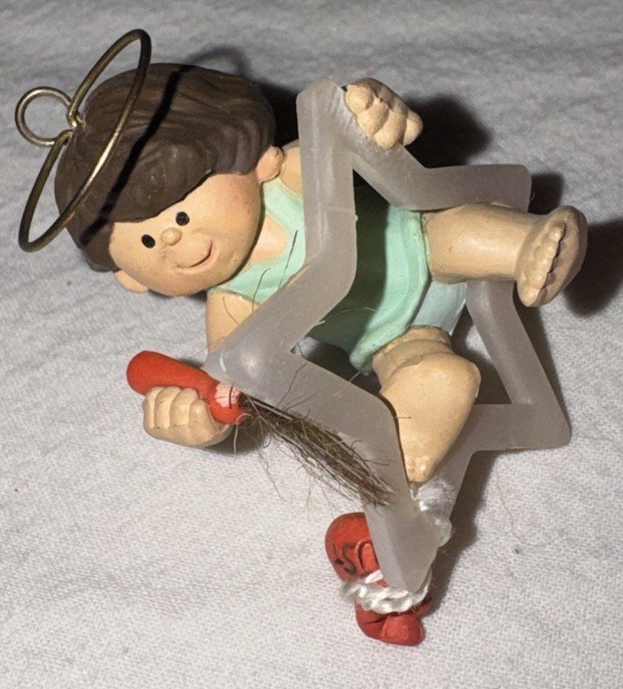 A dated Hallmark Keepsake ornament on the resale market